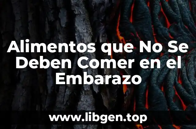 Alimentos Raw o Crudos que No Se Deben Comer en el Embarazo