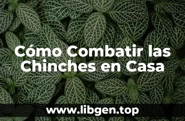 Cómo Combatir las Chinches en Casa