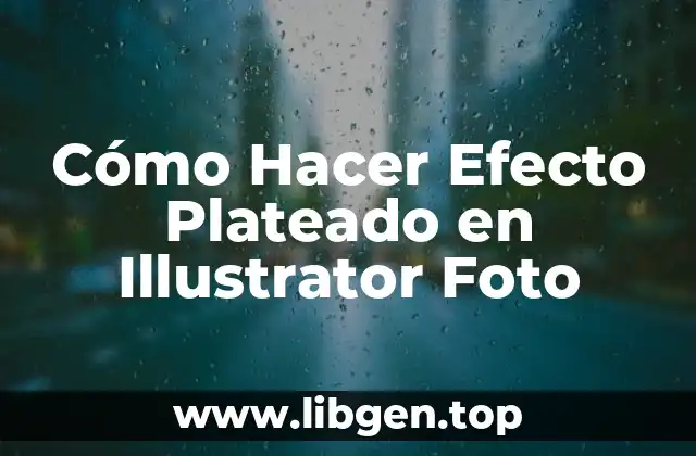 Cómo Hacer Efecto Plateado en Illustrator Foto