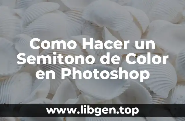 ¿Qué es un Semitono de Color y para Qué Sirve?