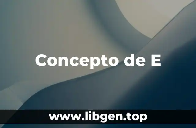 📗 Concepto de E-Learning