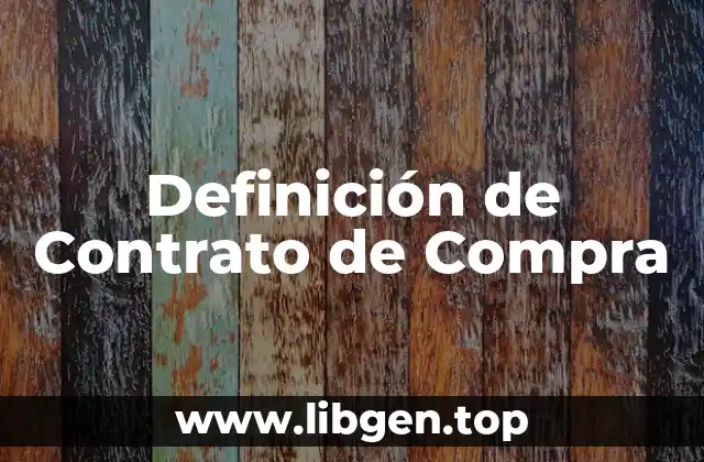 Ejemplos de Contratos de Compra-Venta de Vehículo