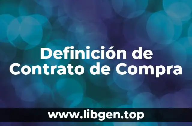 Ejemplos de Contrato de Compra-Venta de Auto