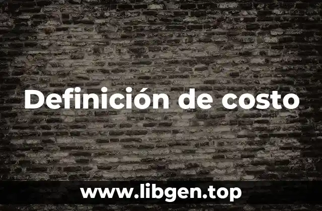 Definición técnica de costo fijo marginal variable