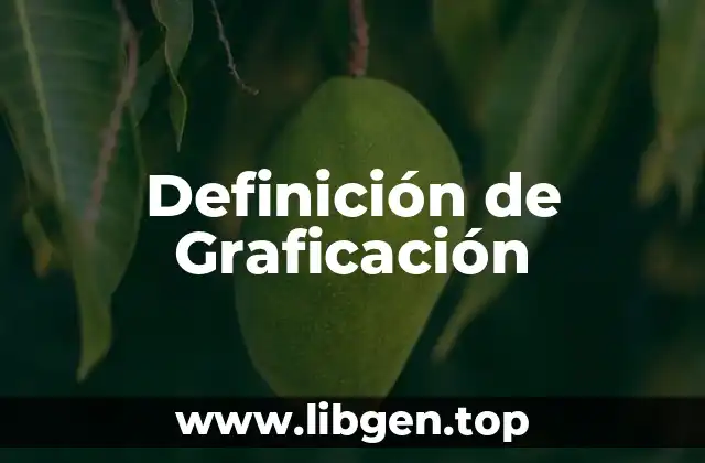 Definición de Graficación