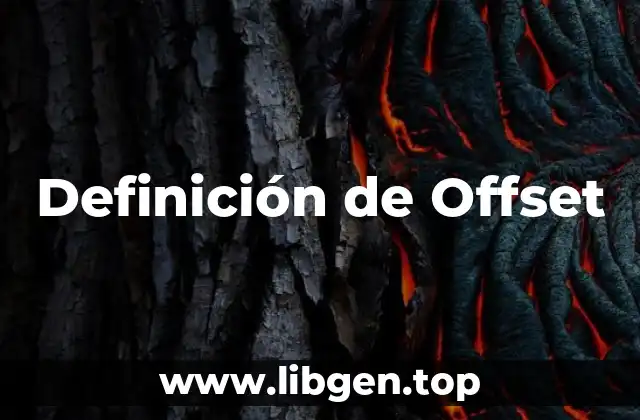 Definición de Offset