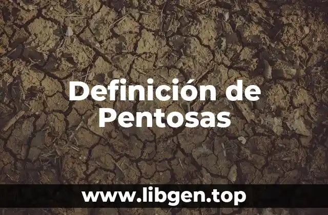 Definición de Pentosas