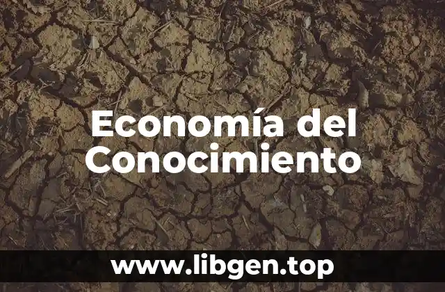 Economía del Conocimiento