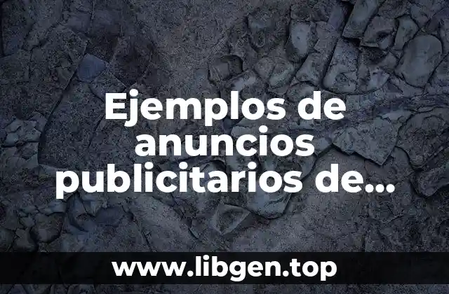 Ejemplos de anuncios publicitarios de higiene personal