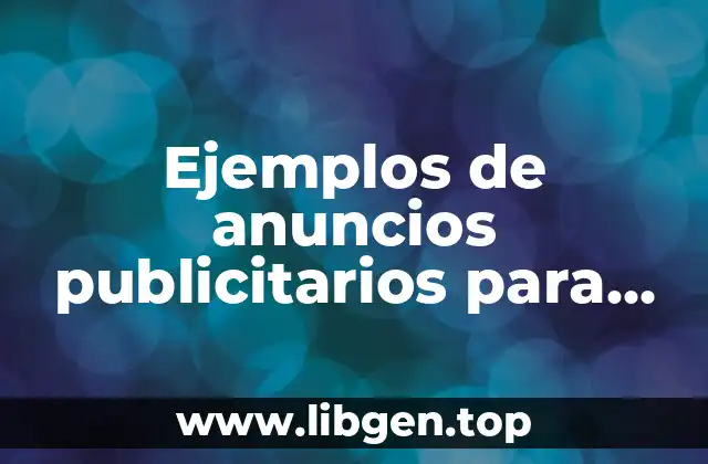 Ejemplos de anuncios publicitarios para manzanas