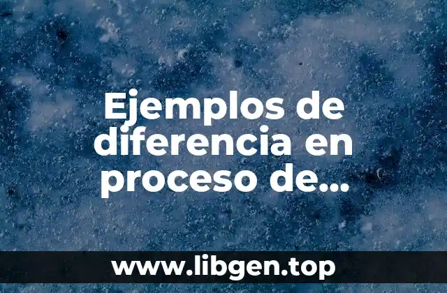 Ejemplos de diferencia en proceso de pensamiento logico