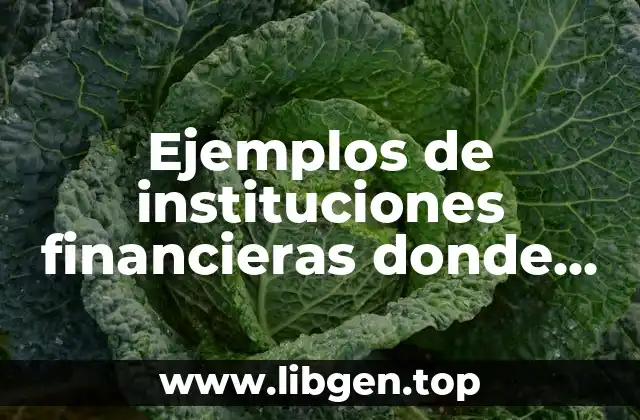 Ejemplos de instituciones financieras donde puedo vender papeles
