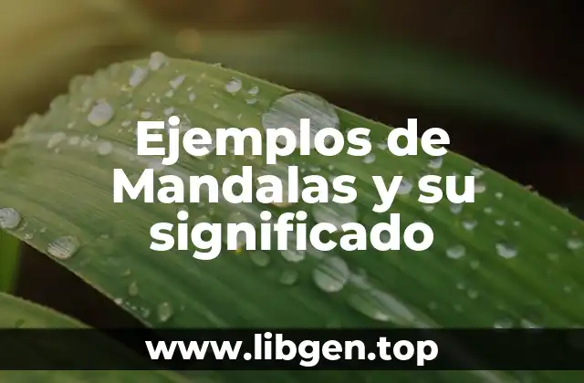Ejemplos de Mandalas