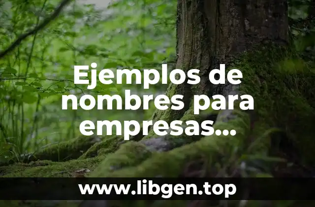 Ejemplos de nombres para empresas inmobiliarias