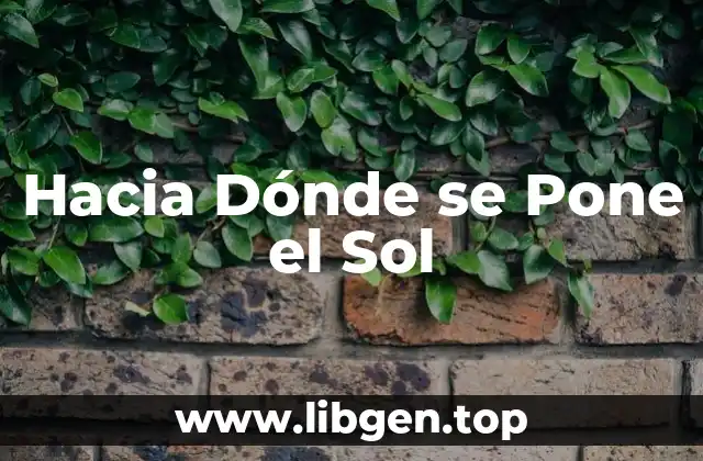 Los 5 Mejores Lugares para Ver el Atardecer en Europa