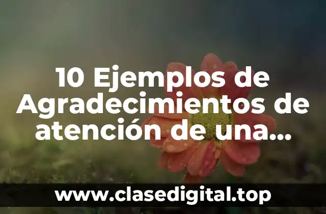 10 Ejemplos de Agradecimientos de atención de una fiesta