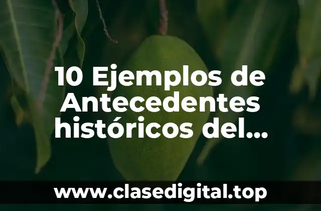 10 Ejemplos de Antecedentes históricos del lenguaje escrito