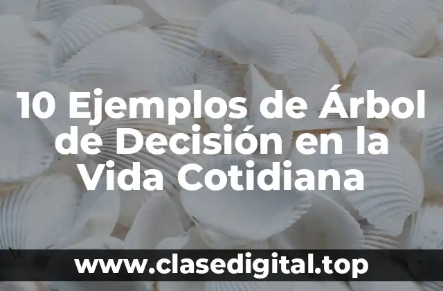 Ejemplos de Árbol de Decisión en la Vida Cotidiana