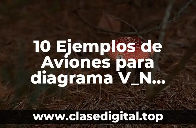 10 Ejemplos de Aviones para diagrama V_N, Definición, Diferencias y para que sirve