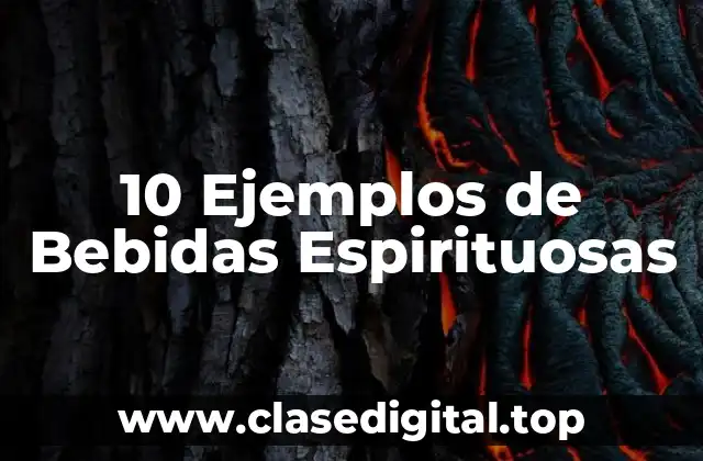 10 Ejemplos de Bebidas Espirituosas