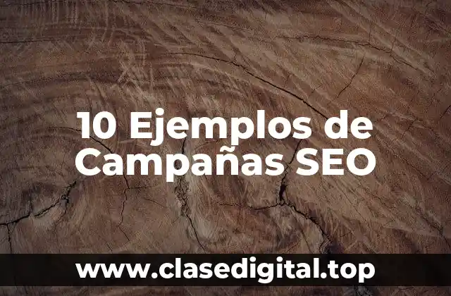 10 Ejemplos de Campañas SEO