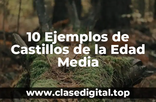 10 Ejemplos de Castillos de la Edad Media