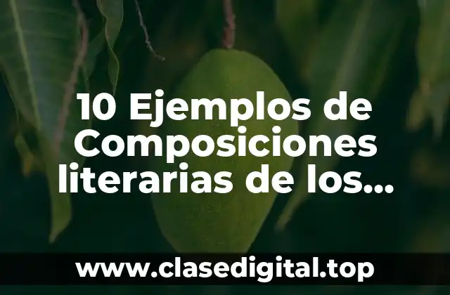 10 Ejemplos de Composiciones literarias de los símbolos patrios