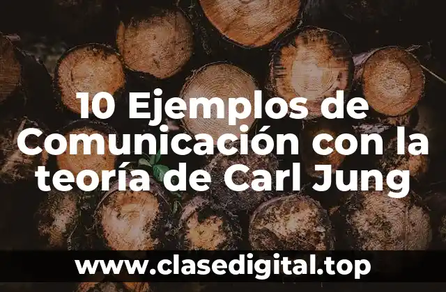 10 Ejemplos de Comunicación con la teoría de Carl Jung