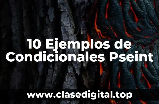 10 Ejemplos de Condicionales Pseint