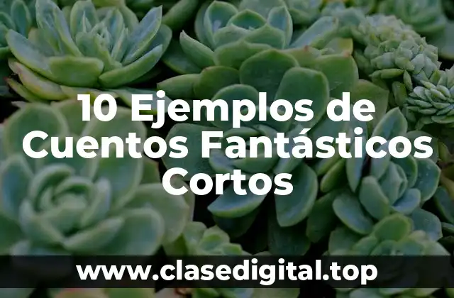 10 Ejemplos de Cuentos Fantásticos Cortos