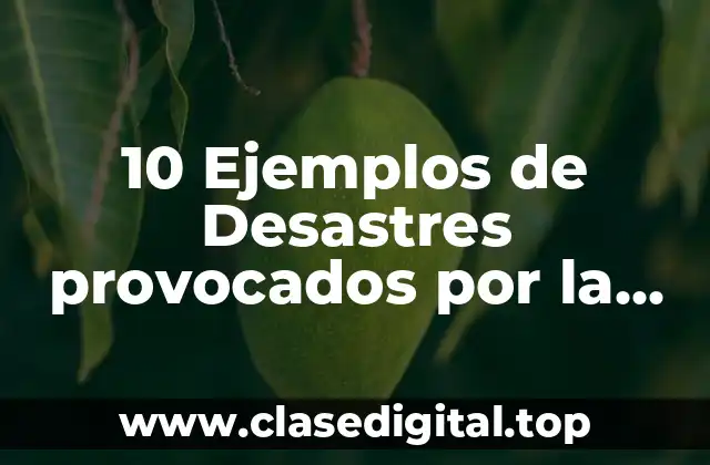 10 Ejemplos de Desastres provocados por la ciencia y la tecnología