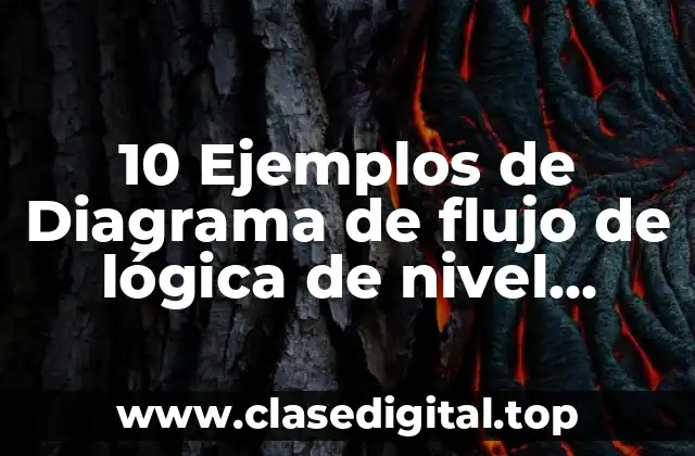 10 Ejemplos de Diagrama de flujo de lógica de nivel medio