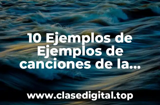 10 Ejemplos de Ejemplos de canciones de la epoca colonial mexicana