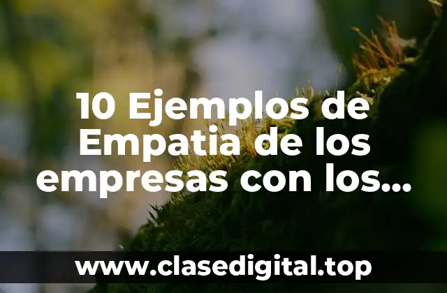 10 Ejemplos de Empatia de los empresas con los paises