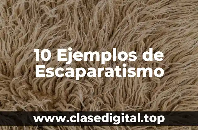 Ejemplos de Escaparatismo