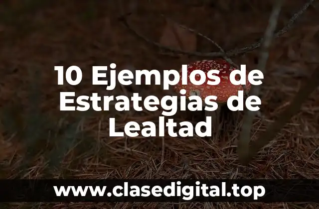 10 Ejemplos de Estrategias de Lealtad