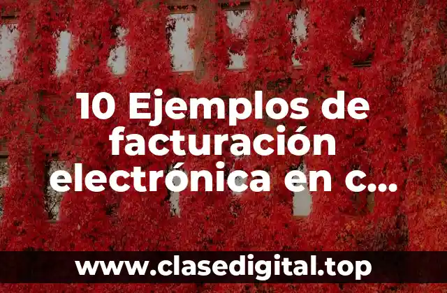10 Ejemplos de facturación electrónica en c sharp