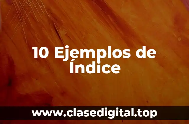 Ejemplos de Indicadores de Empleo