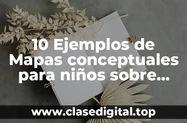 10 Ejemplos de Mapas conceptuales para niños sobre parálabra agudas