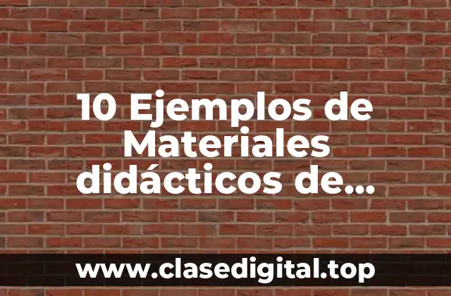 10 Ejemplos de Materiales didácticos de formación ciudadana y ética