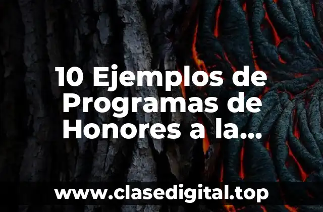 10 Ejemplos de Programas de Honores a la Bandera con Espots