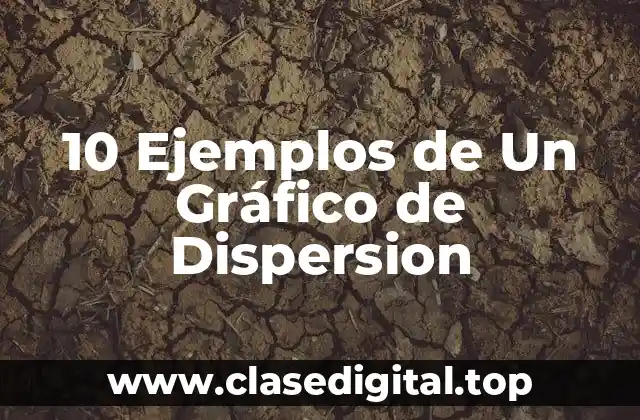10 Ejemplos de Un Gráfico de Dispersion