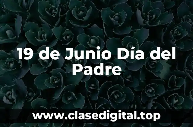 Origen del Día del Padre