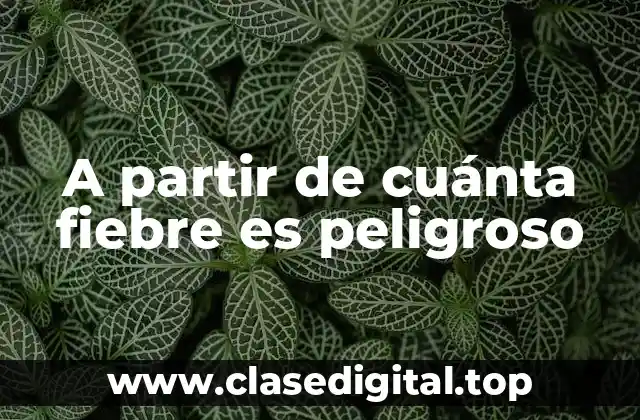 ¿Qué es la fiebre?