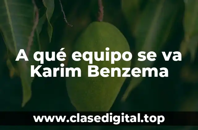 La situación actual de Benzema en el Real Madrid