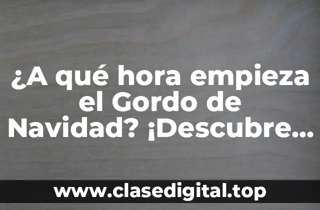 Historia de la Lotería de Navidad: Una tradición centenaria