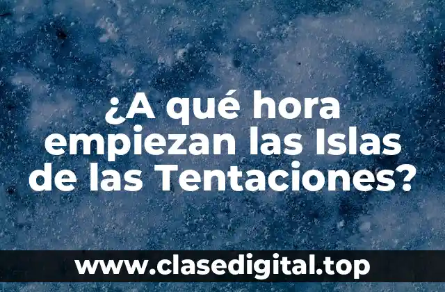 La estructura del programa