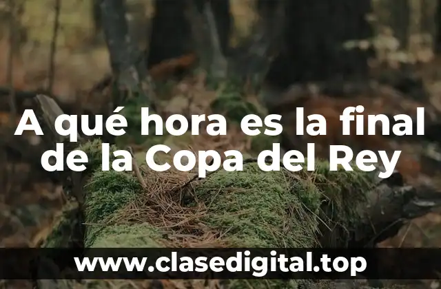 La historia de la Copa del Rey - Una competición con más de 100 años de historia