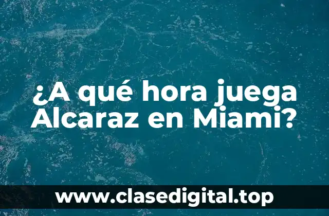 El Masters de Miami: un torneo de tenis de elite