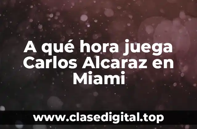 El torneo de Miami: Una de las principales citas del calendario de tenis